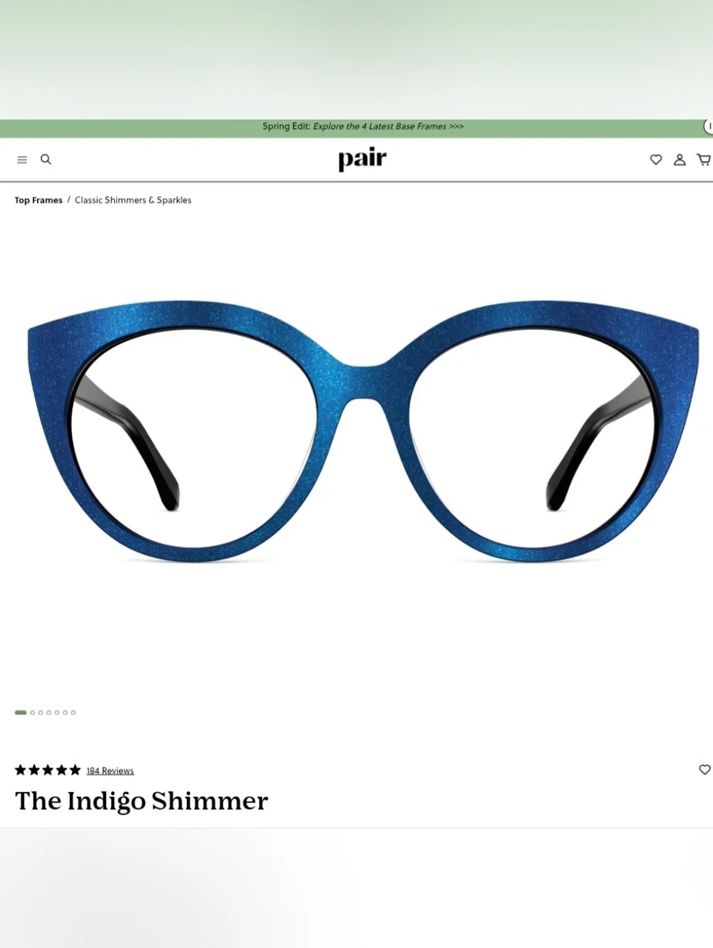 Pair Eyewear Zuri Style Magnetic Topper 